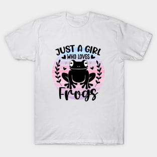 Just a girl who loves Frogs 1 T-Shirt